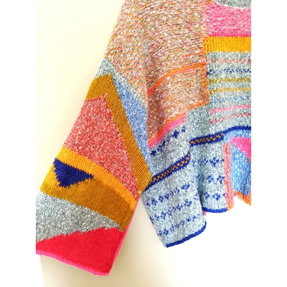 Moon & Madison multicolor cropped sweater - Picture 3 of 7